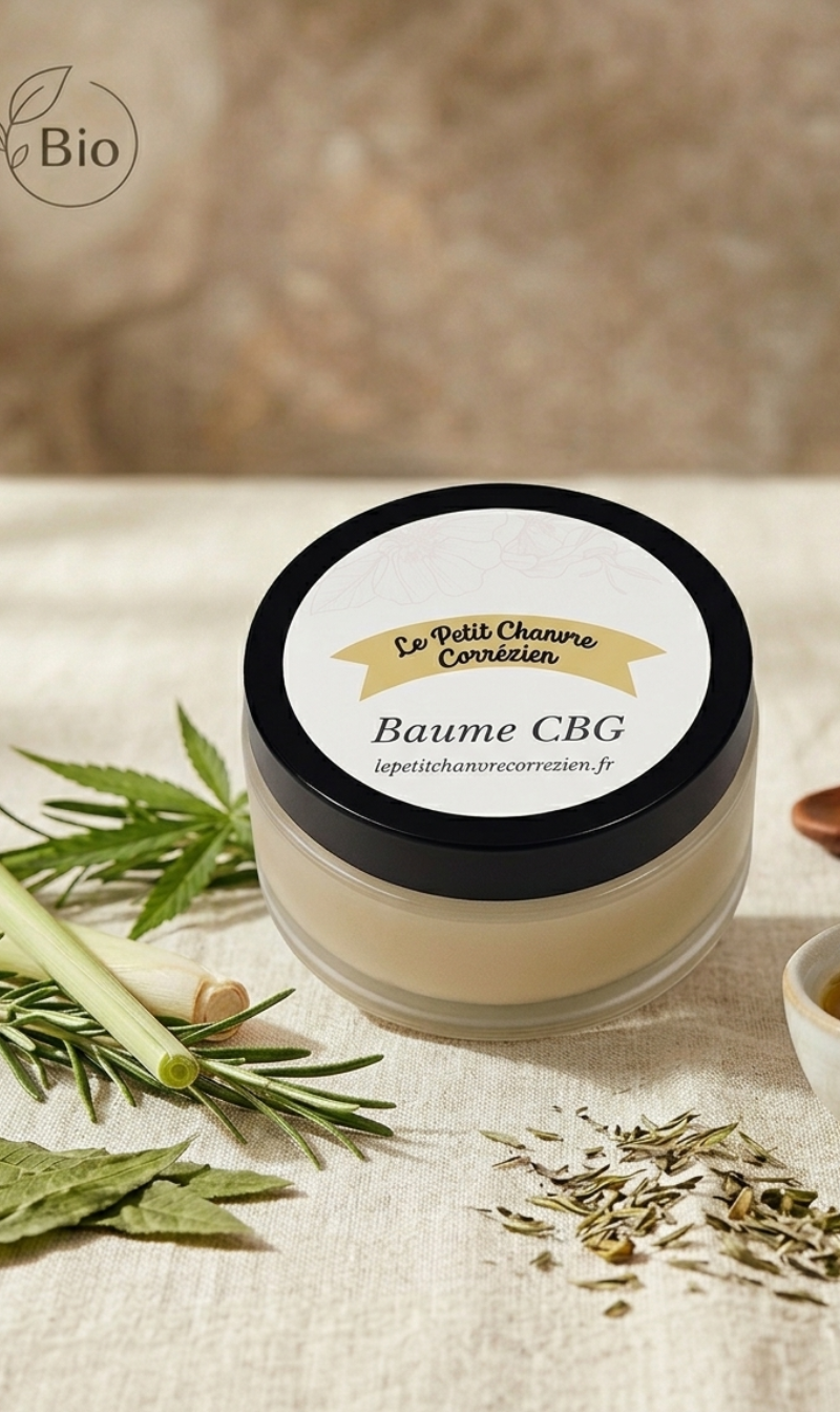 Baume de massage CBG